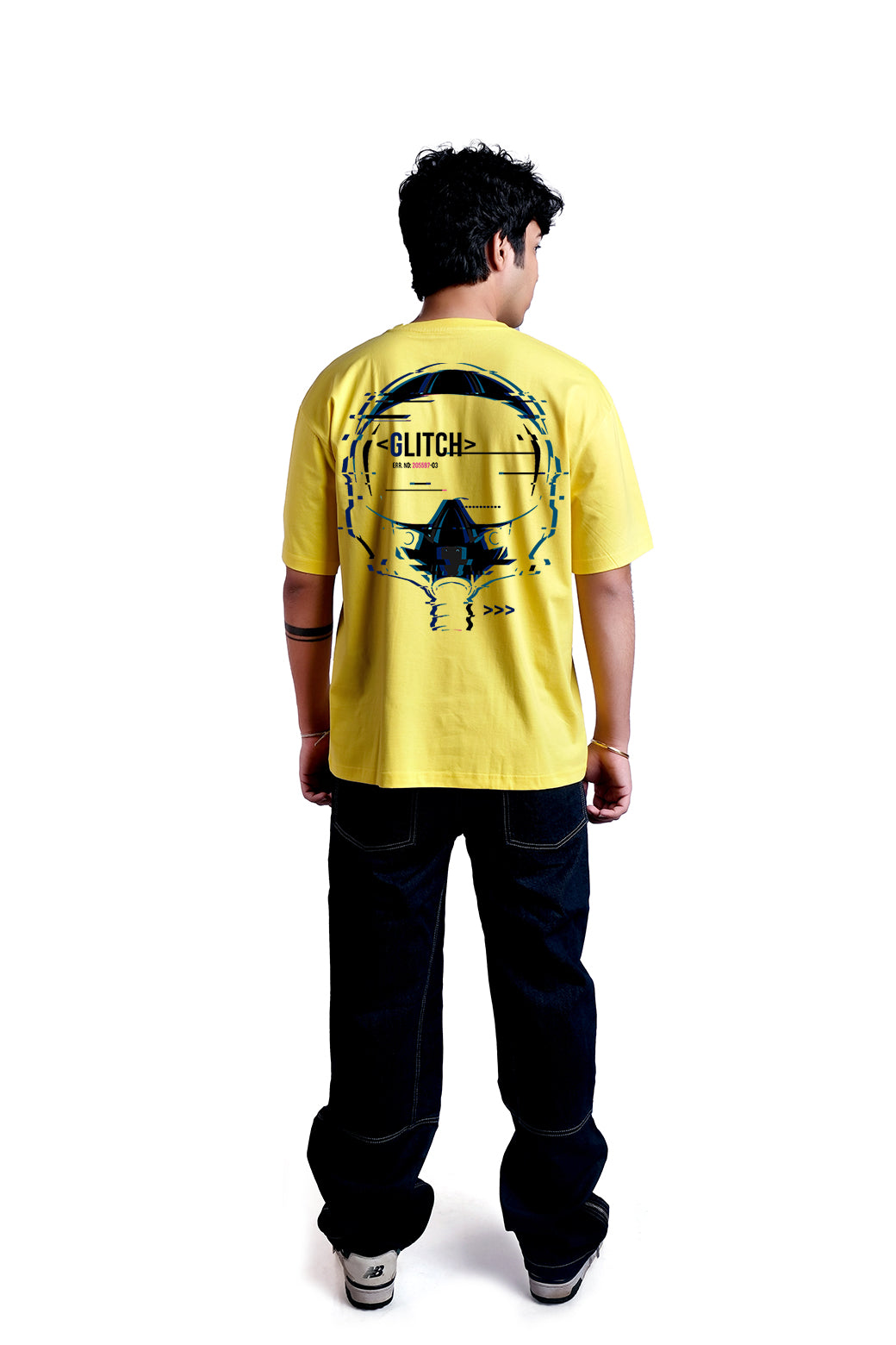 Glitch Oversize Men (Yellow)