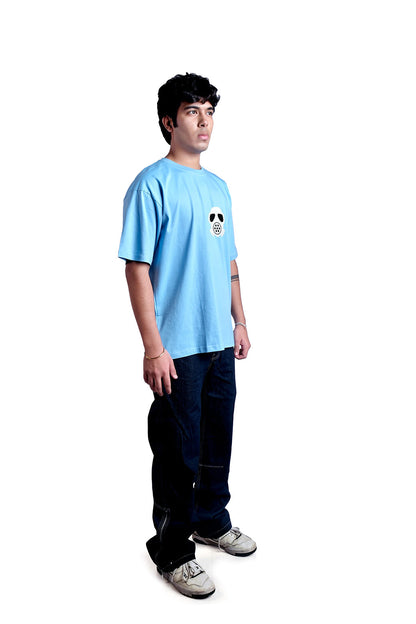 Glitch Oversize Men (Sky Blue)