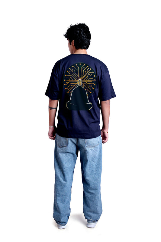 Techno Baba Oversize Men (Navy Blue)