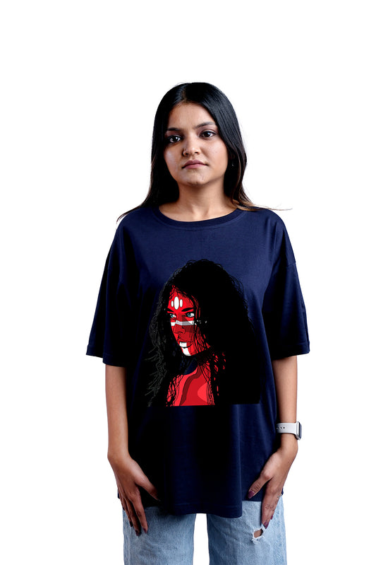 Tribal Life Oversize Women (Navy Blue)