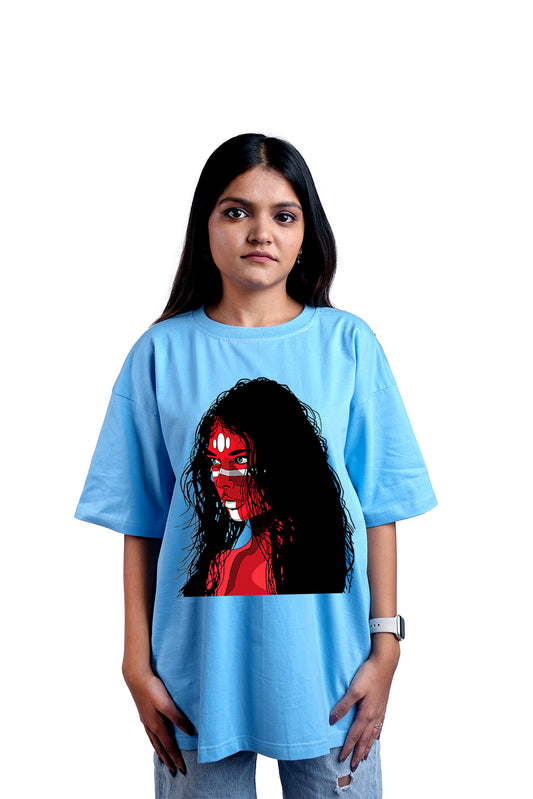 Tribal Life  Oversize Women (Sky Blue)