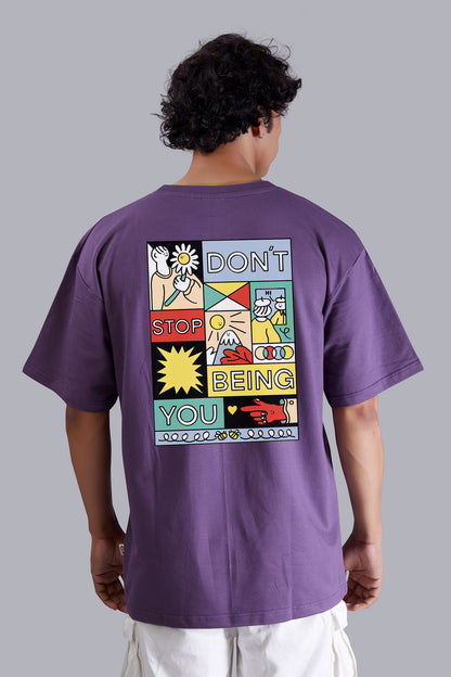 Creative Grape Oversize T-shirt For Men