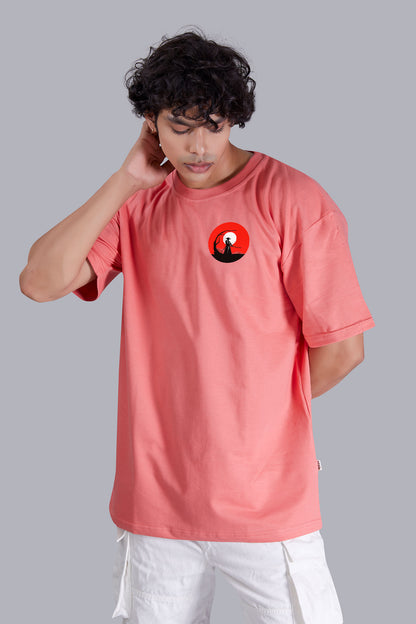 Watermelon  Dawn Printed Oversized Tshirt For Men