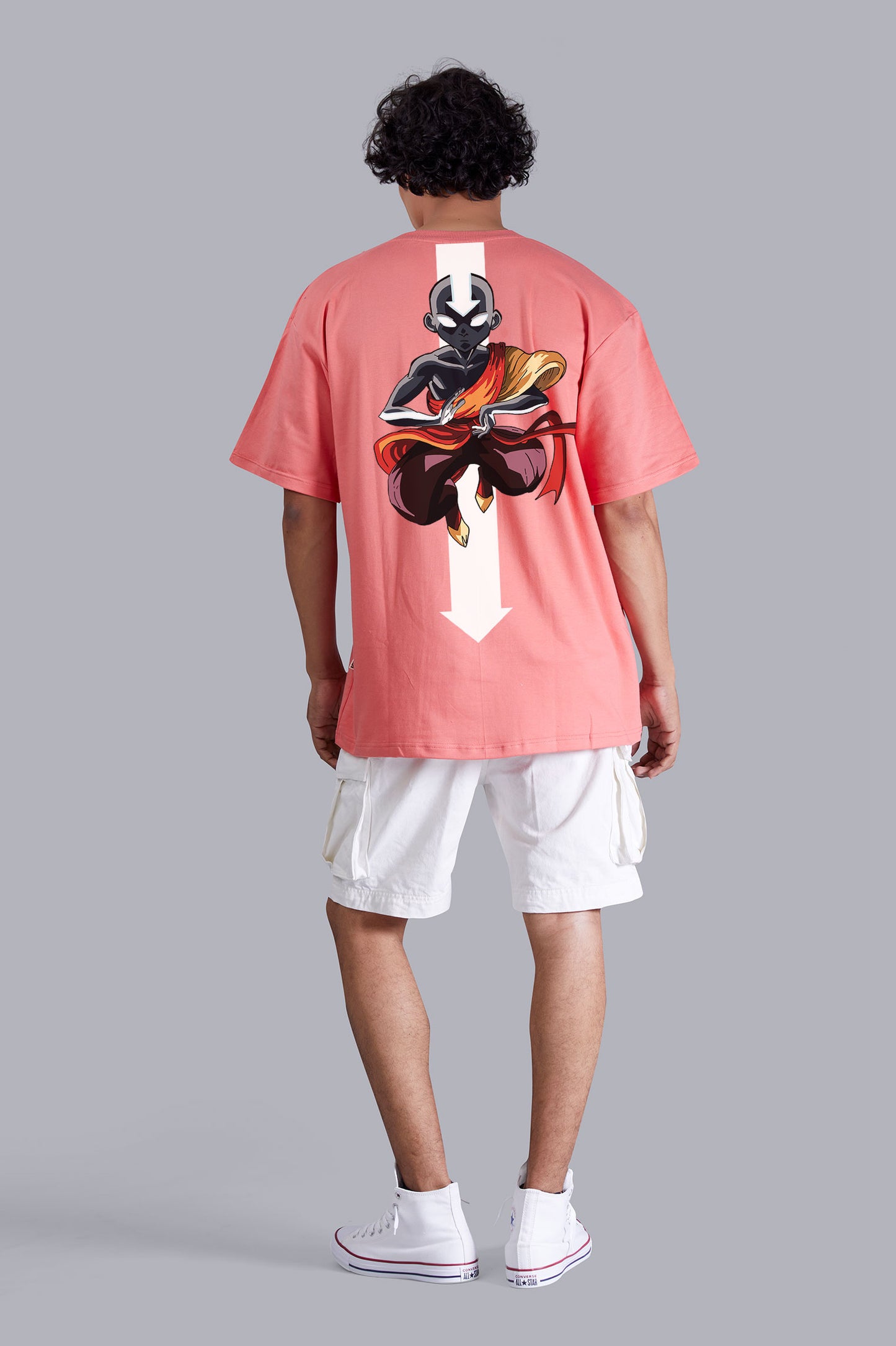 Anime Printed Oversized Watermelon T shirt for Men