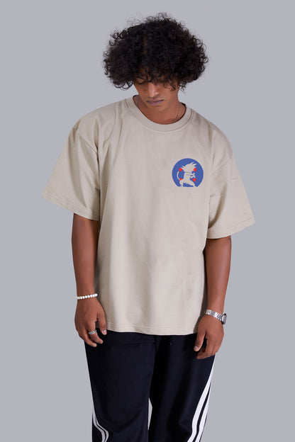 Sand Elite Jersey printed oversized T -Shirt