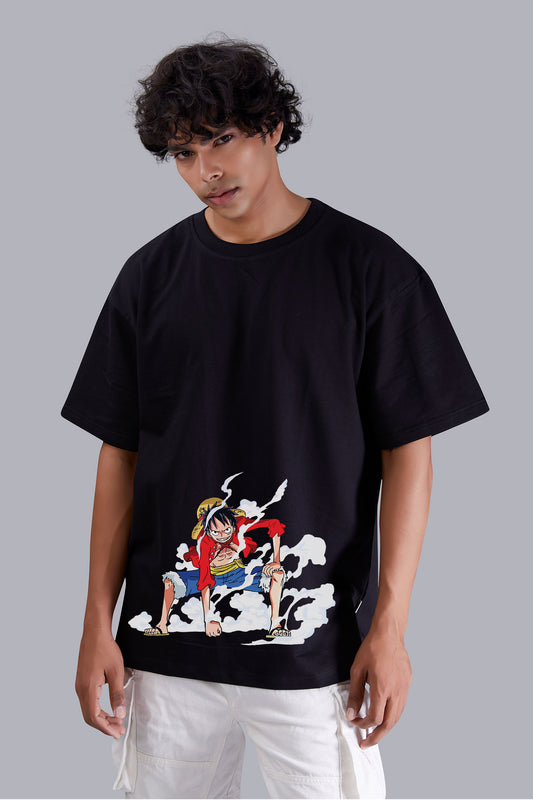 Cartoonchic Black T- Shirt oversized