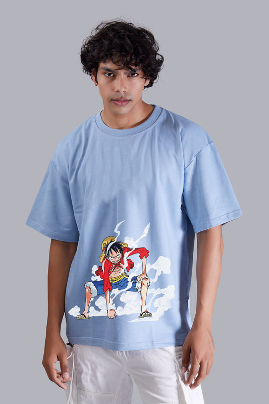 Cartoonchic Skyblue T- Shirt oversized