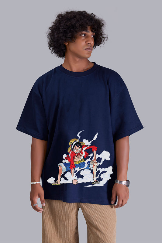 Cartoonchic Navyblue T- Shirt oversized