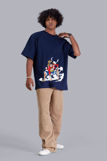 Cartoonchic Navyblue T- Shirt oversized