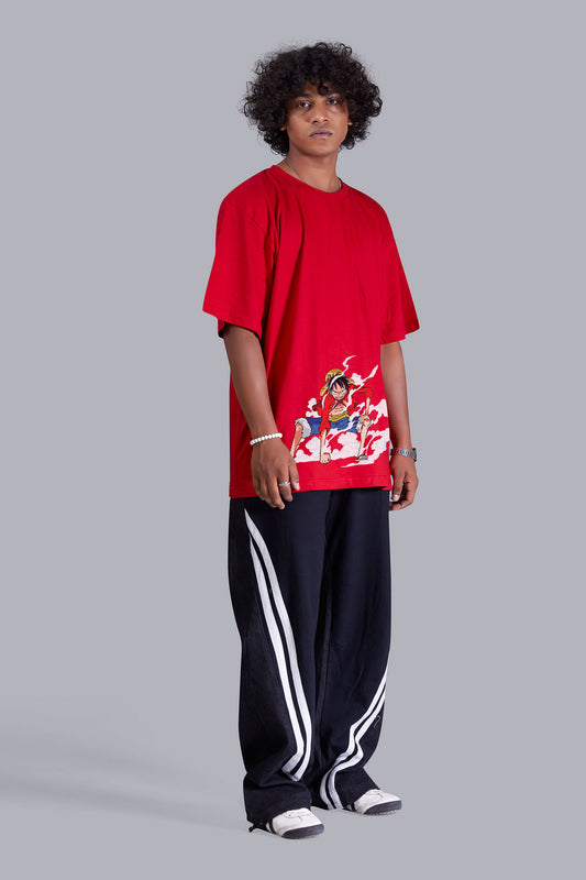 Cartoonchic Red T- Shirt oversized