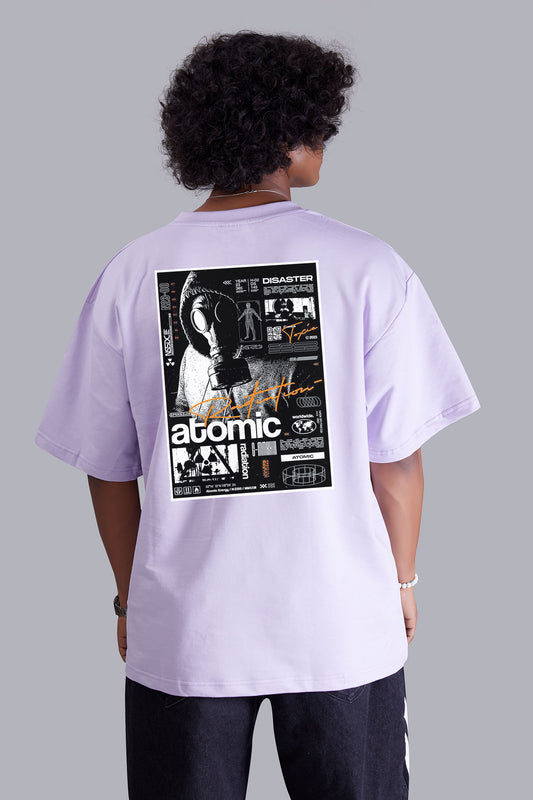 Lavender Grooveguitar Electric oversized T-Shirt