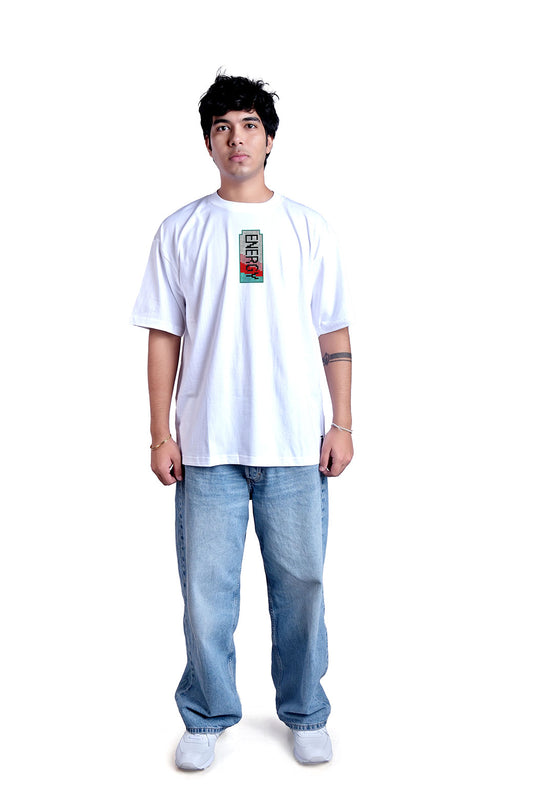 Charge Up Oversize Men (White)