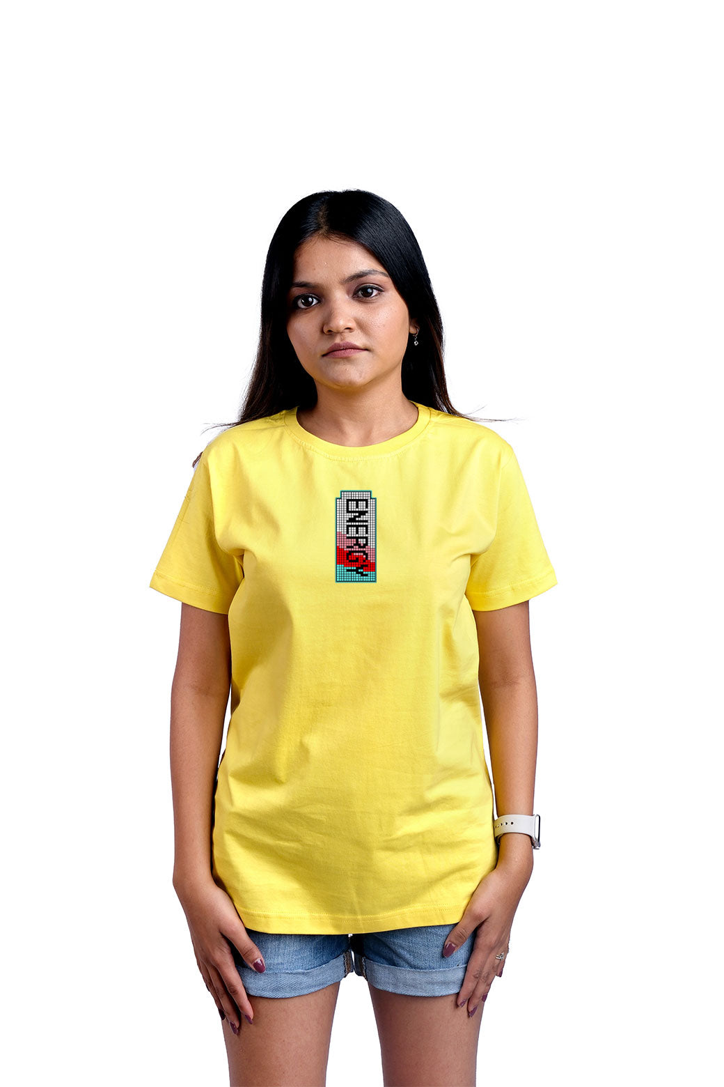 Charge Up Round Neck Women (Yellow)