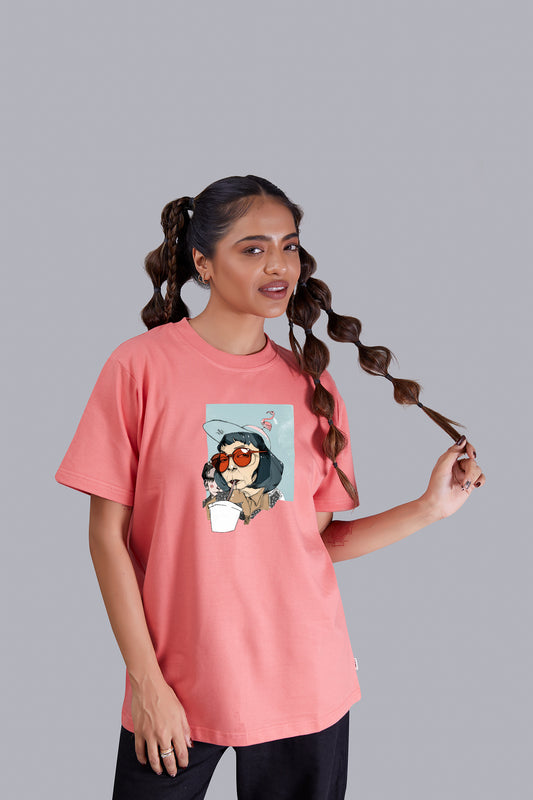 GenZ Round Neck Women (Watermelon)