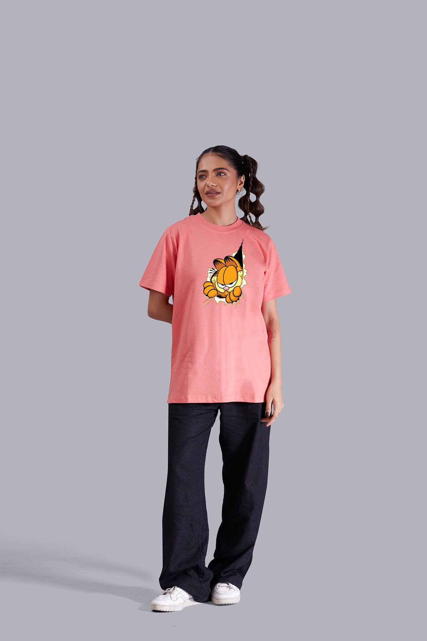 Garfield Round Neck Women (Watermelon)