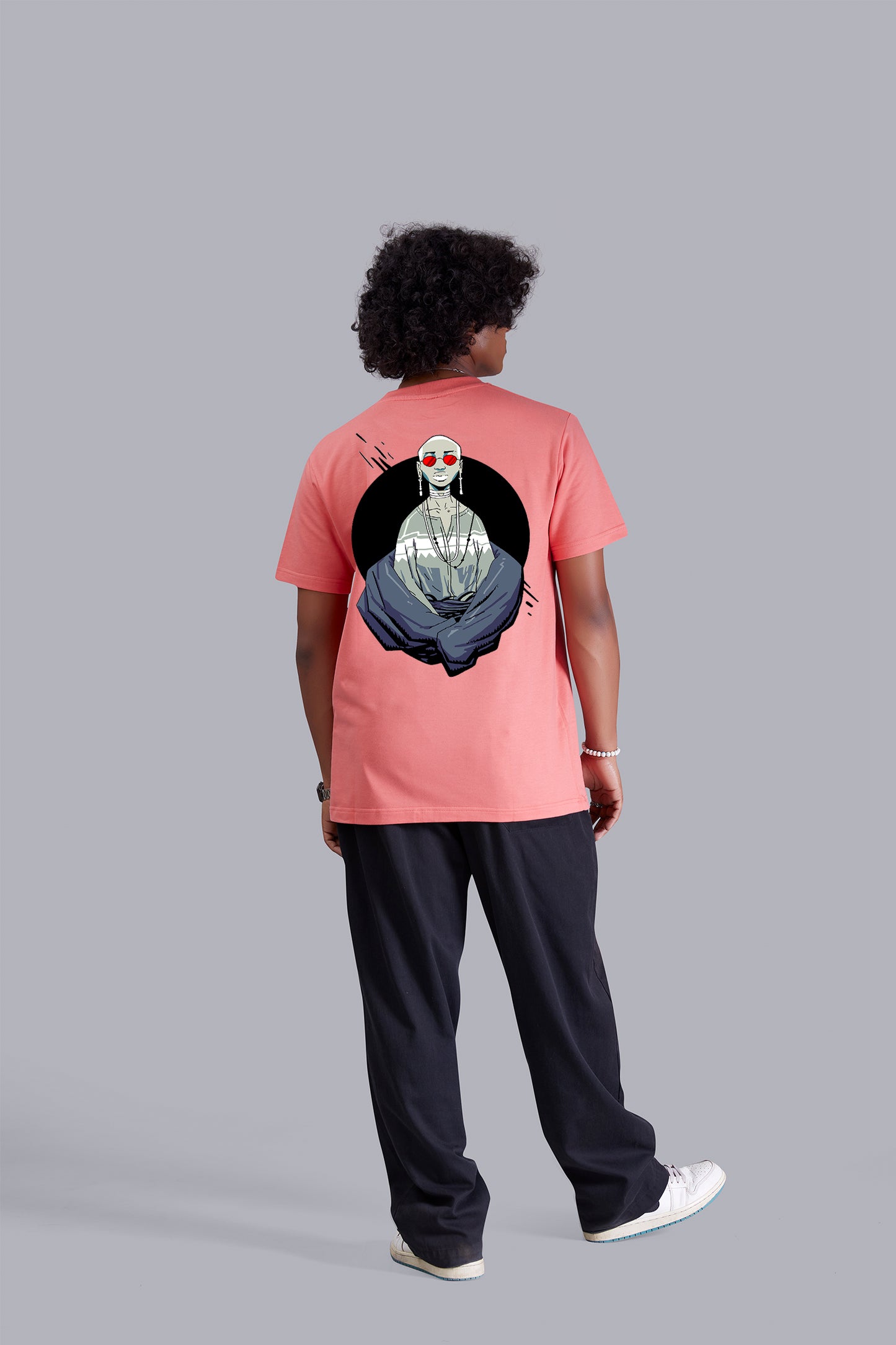 Ghost Soul Funky Hip Hop Watermelon Round Tshirt