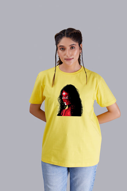 Tribal Life Round Women (Yellow)