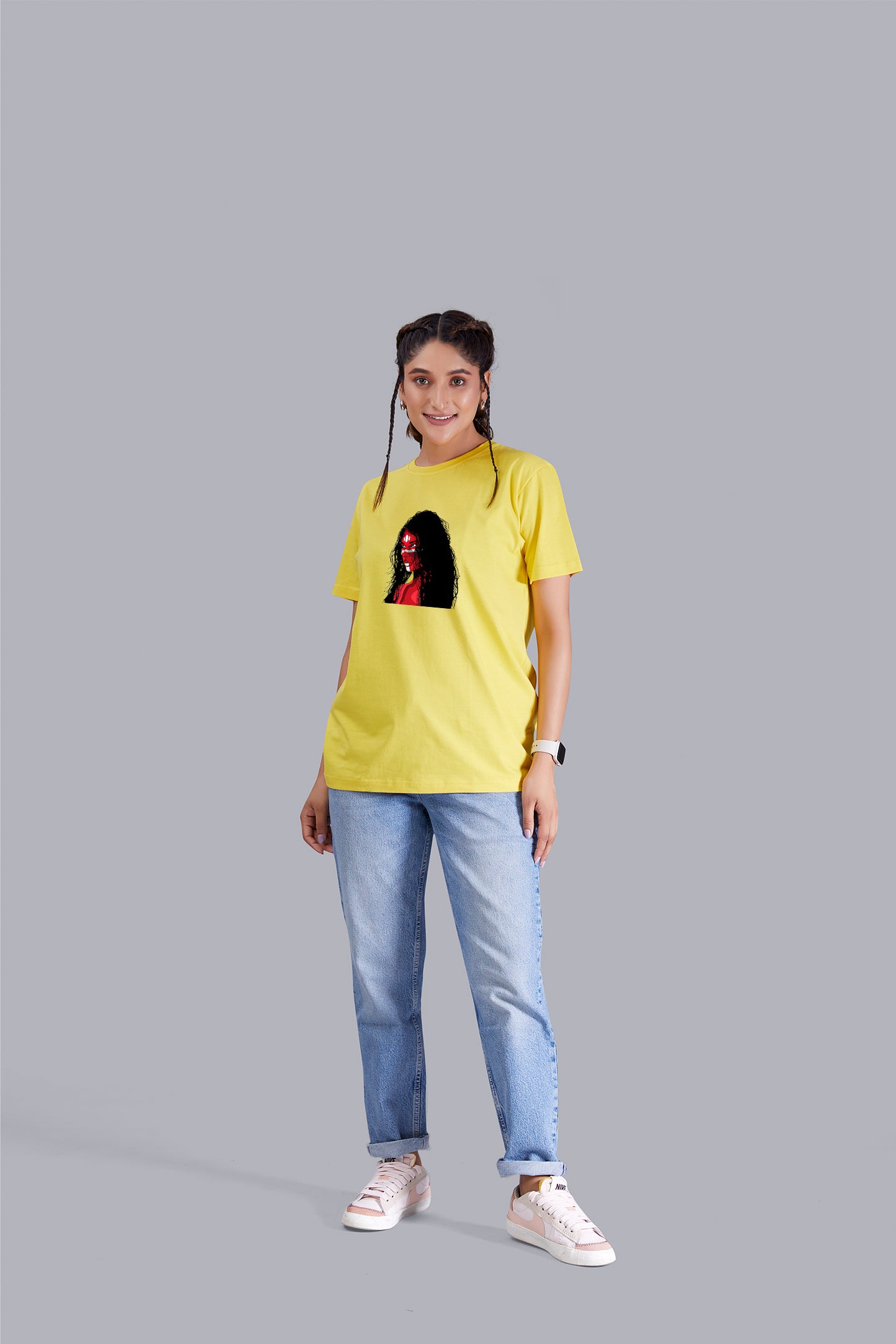 Tribal Life Round Women (Yellow)