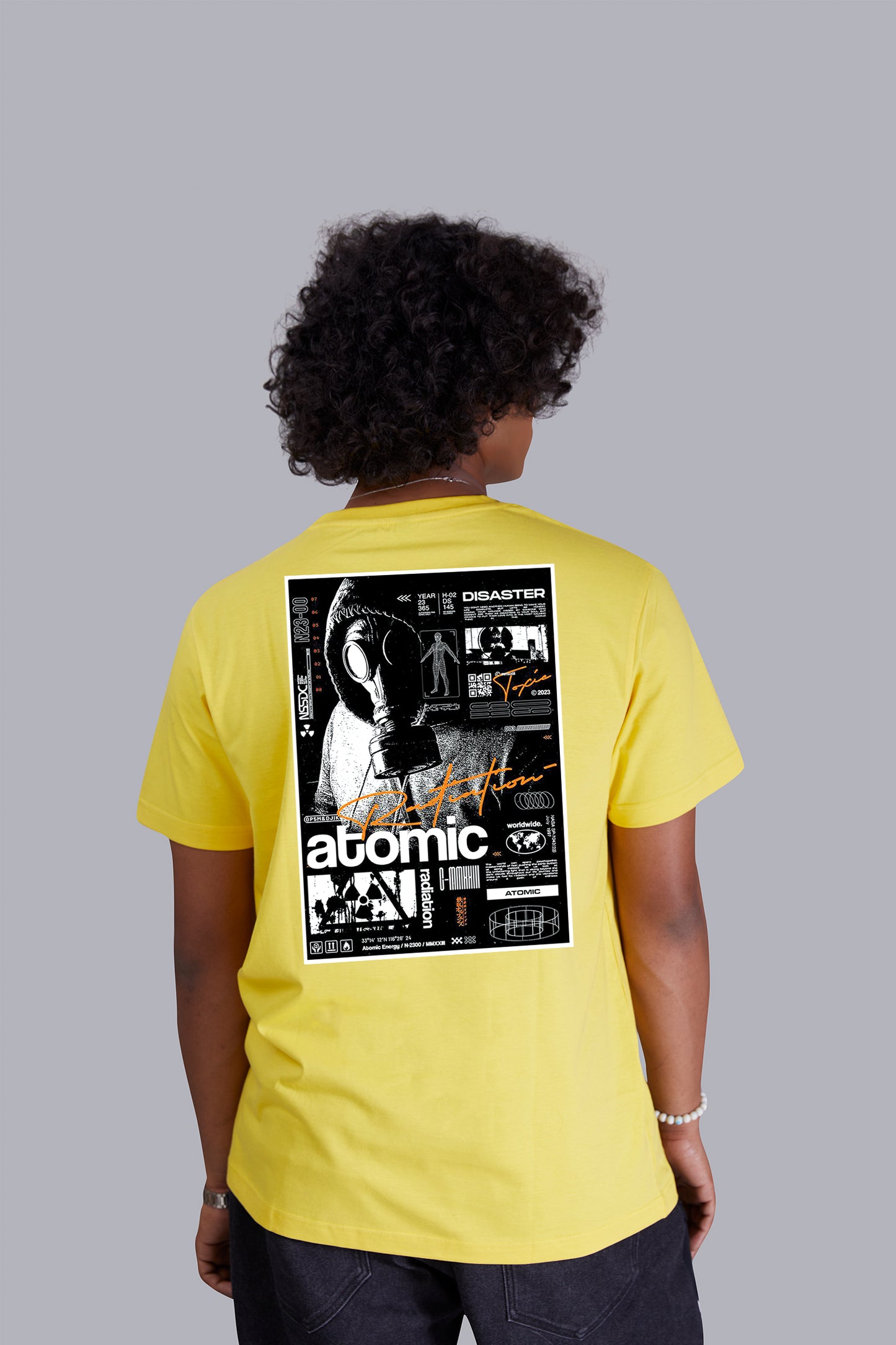 Grooveguitar Electric Yellow Round T-Shirt